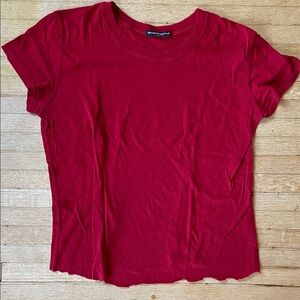 GUC brandy Melville red short sleeve tee